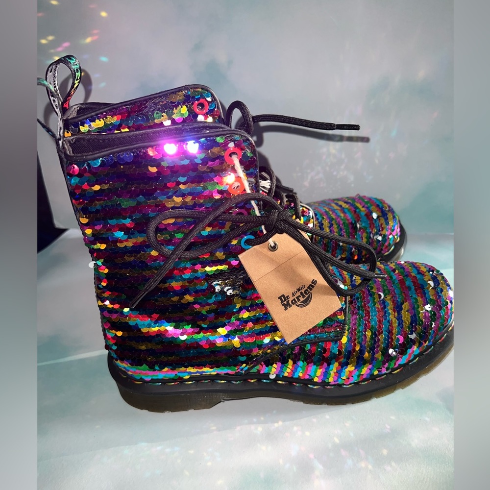 Dr. Martens Sequin Boots